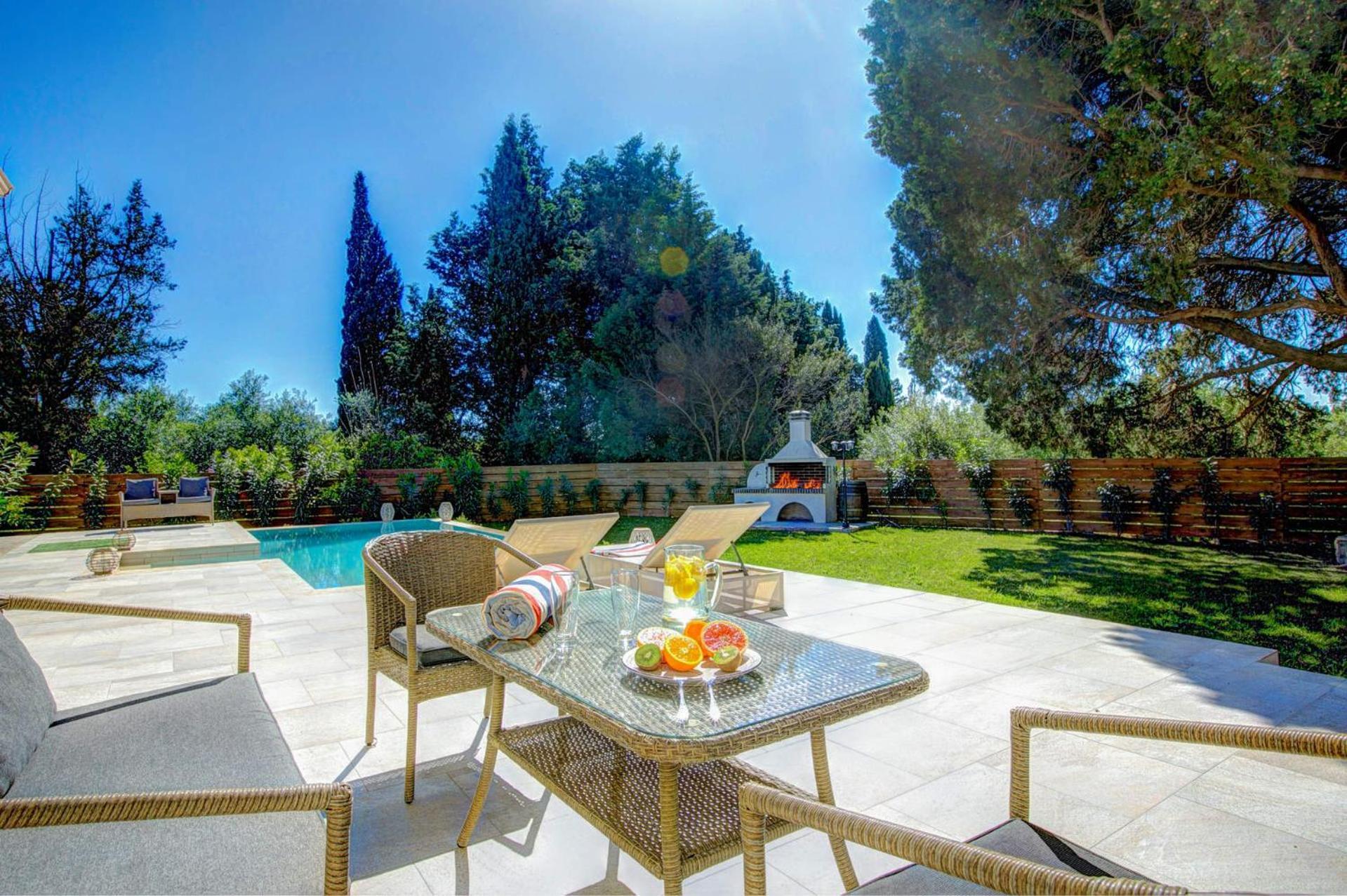 Astarte Villas - Laalu Private Villa With Pool Koukounaria Exterior foto